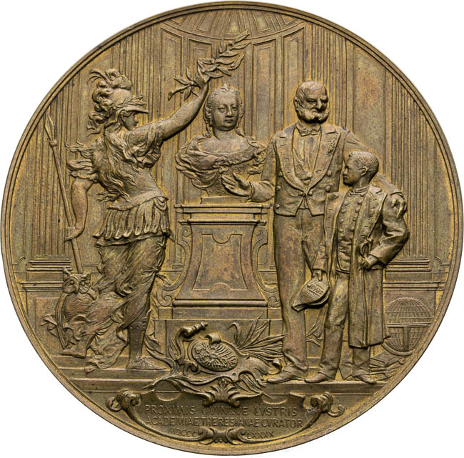 Medal 1890 - back