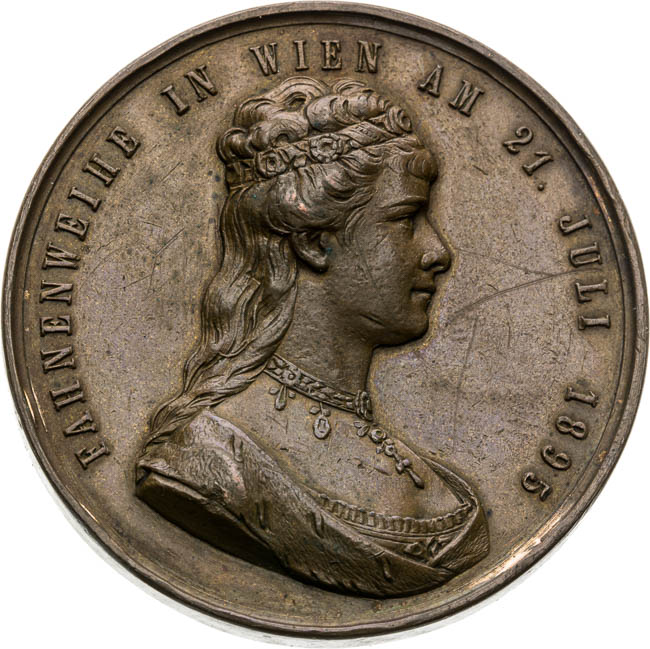 Medal 1895 - back