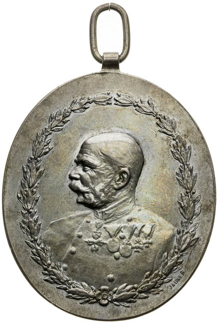 Silver medal  - front