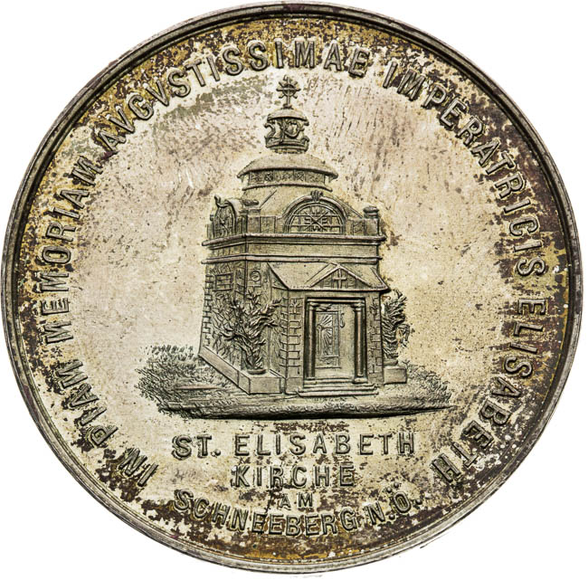 Silver medal 1901 - front
