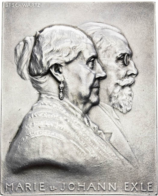Silver Plaque 1907 - front