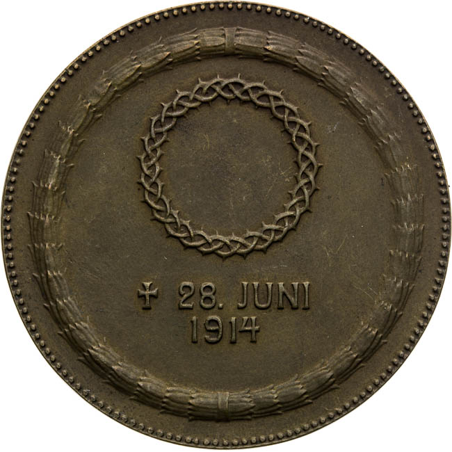 Medal 1914 - back