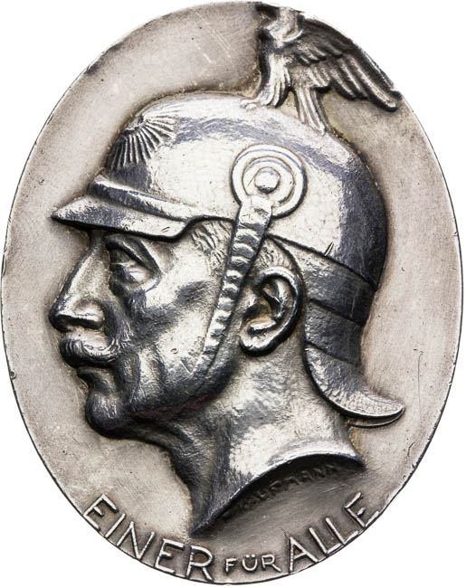 Silver medal 1914 - front