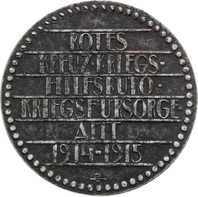 Medal 1914-1916 - back