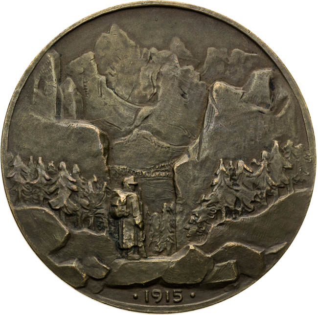 Medal 1915 - back