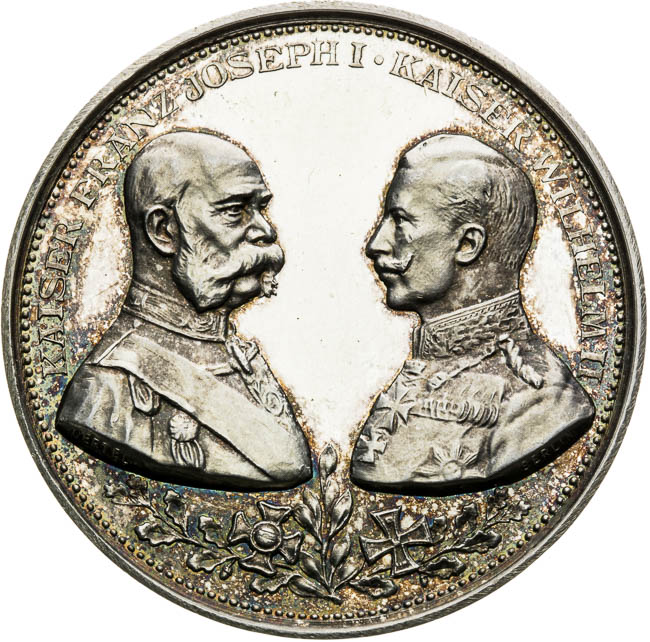 Silver medal 1915 - front