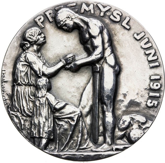 Silver medal 1915 - front