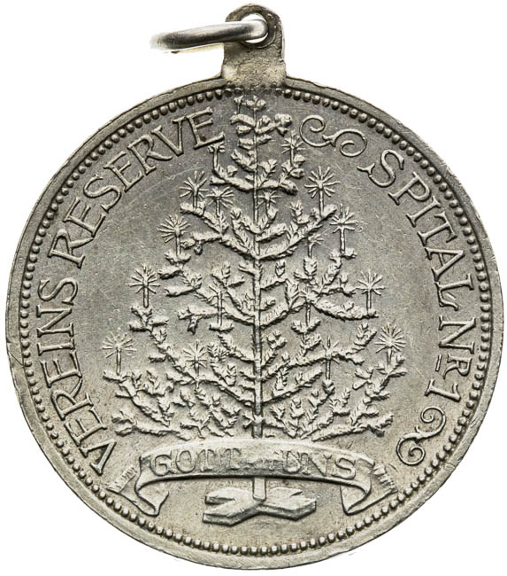 Silver medal 1915 - front