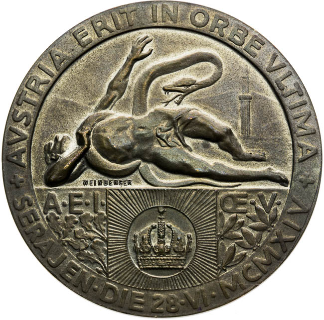 Medal 1916 - back
