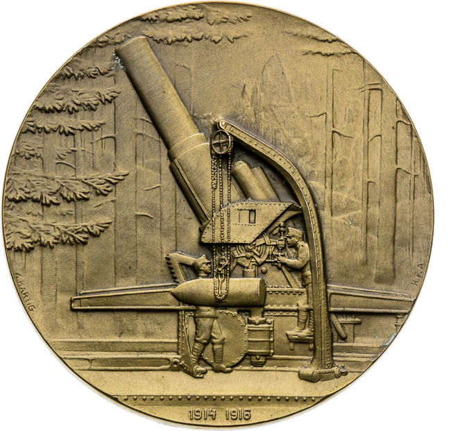 Medal 1916 - back