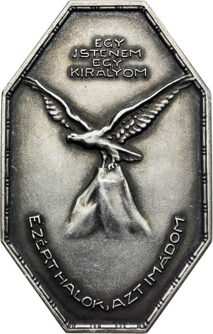 Silver medal - back