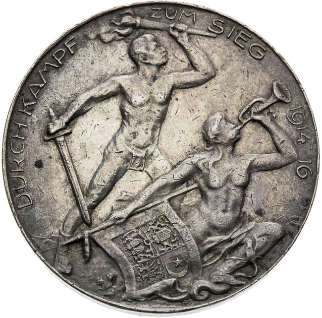 Medal 1916 - back