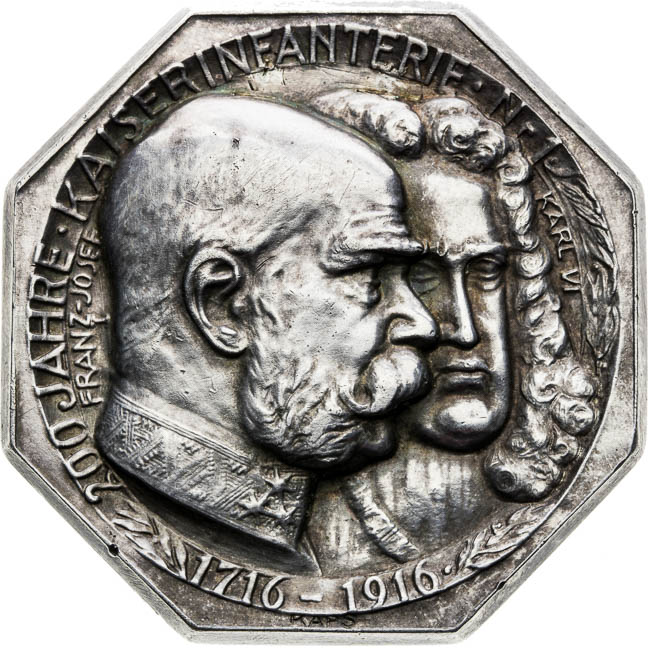 Silver medal 1916 - front