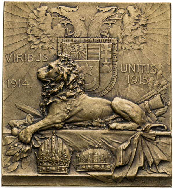 Plaque 1914-1915 - front