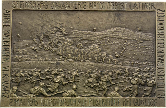 Plaque 1915 - front