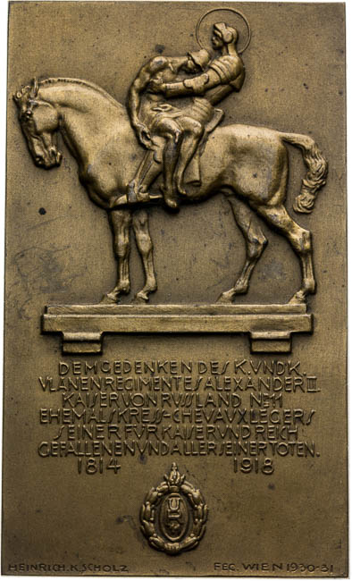 Plaque 1918 - front