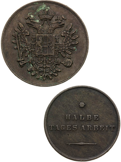 Purpose token (2 pcs) - front