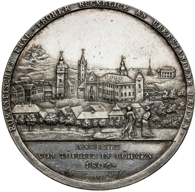 Silver medal 1806 - front