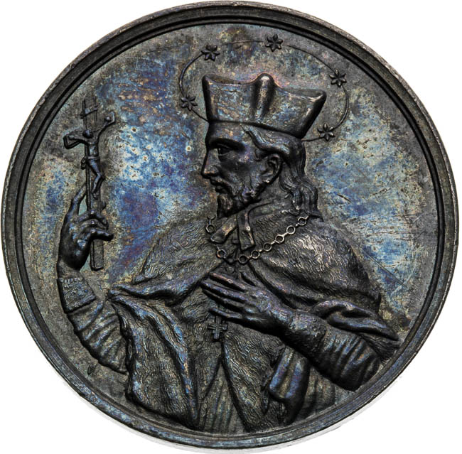 Silver medal 1829 - front