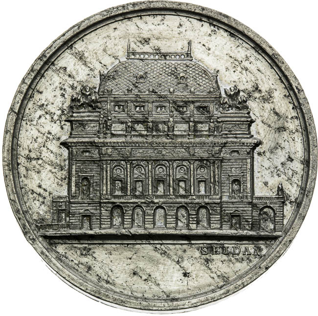 Medaila 1868 - averz