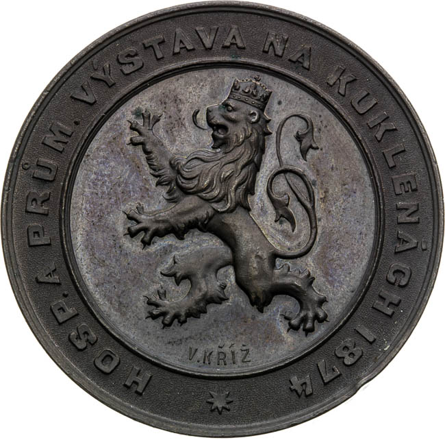 Medal 1874 - front