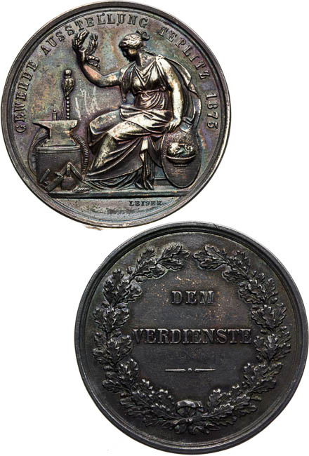 Medal 1875 (2 pcs) - front