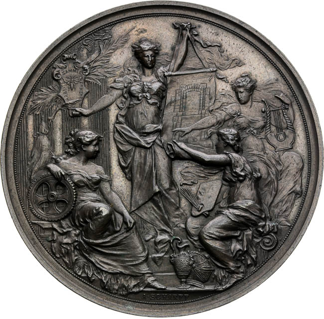 Medal 1875 - front