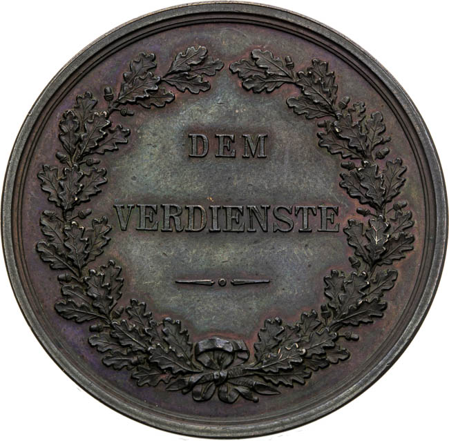 Medal 1875 - back