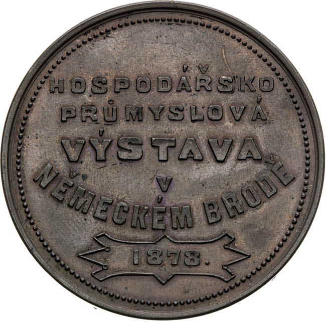 Medal 1878 - back