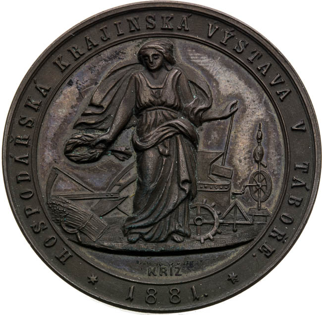 Medal 1881 - front