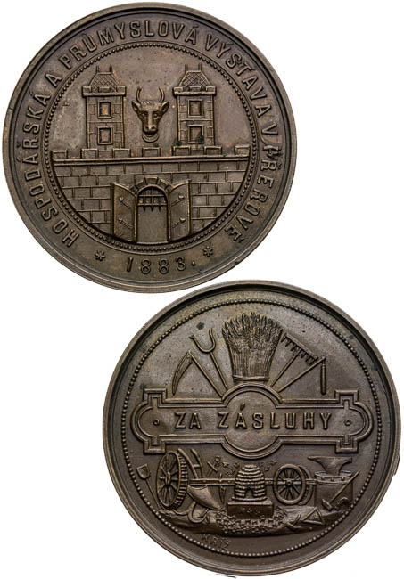 Medal 1883 (2 pcs) - front