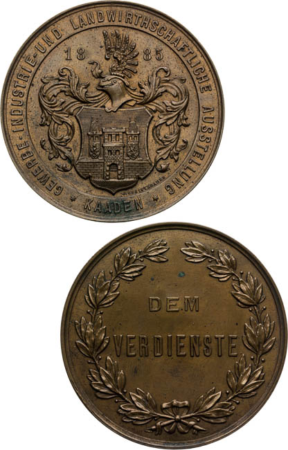 Medal 1885 (2 pcs) - front
