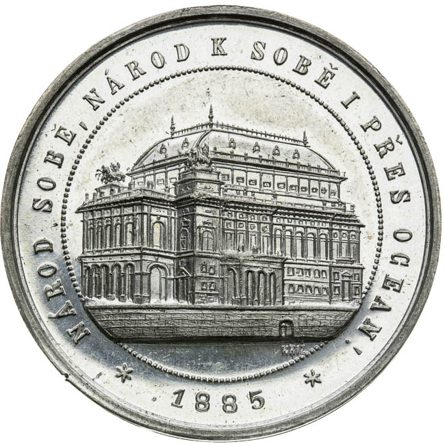Medal 1885 - front