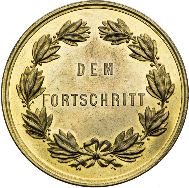 Medal 1887 - back