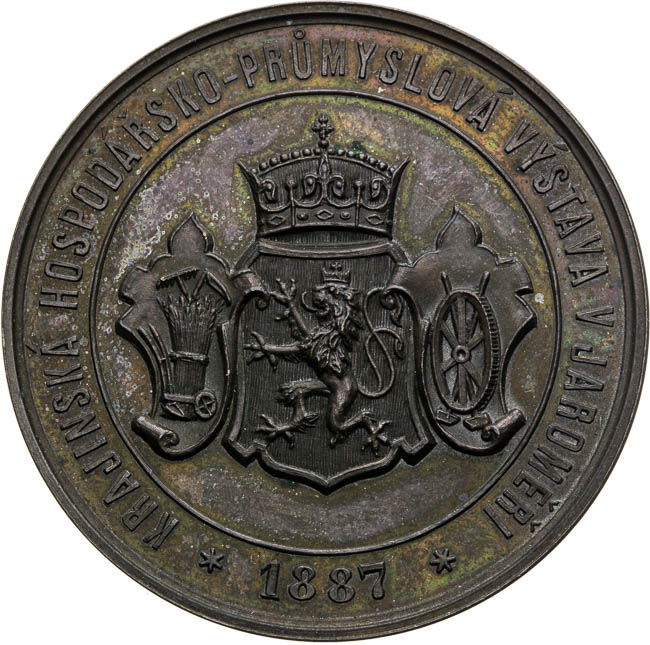 Medal 1887 - front