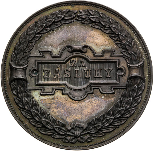 Medal 1887 - back