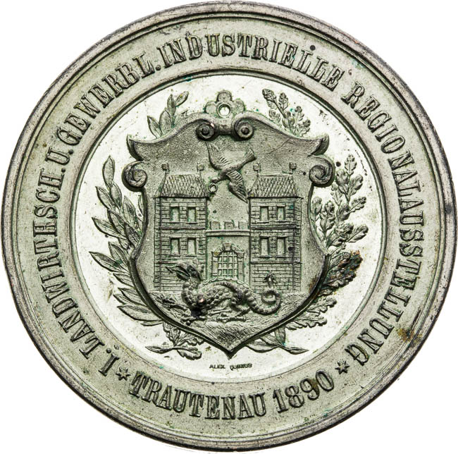 Medal 1890 - front