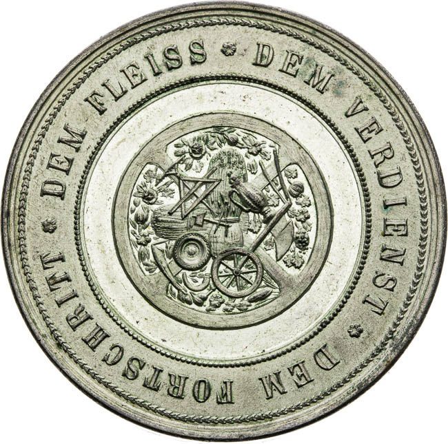Medal 1890 - back