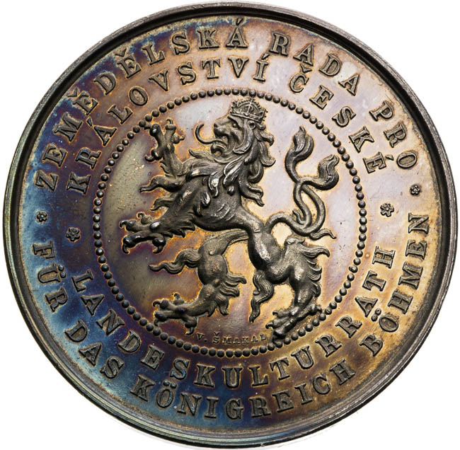 Silver medal  - front