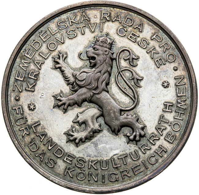 Silver medal  - front