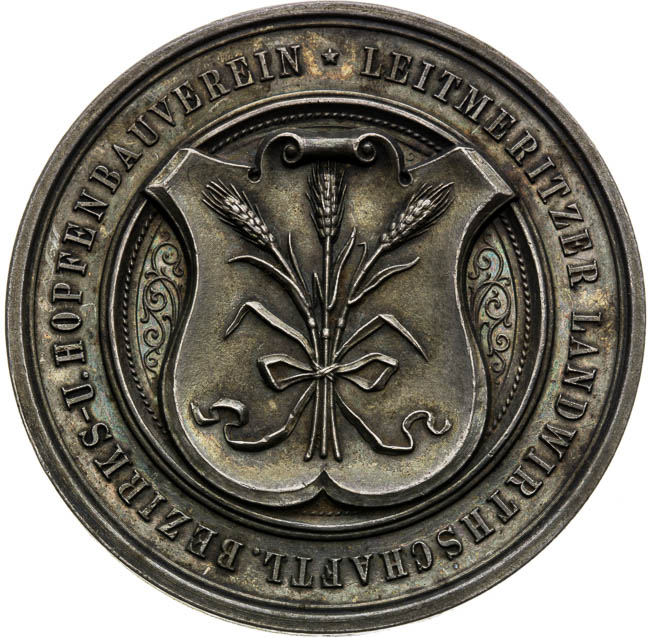 Silver medal  - front