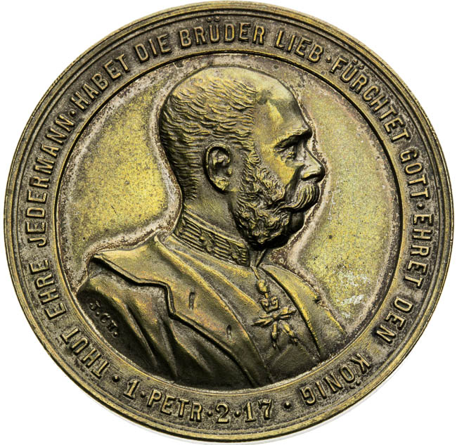 Medal 1891 - front
