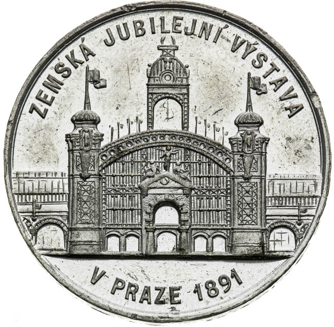 Medal 1891 - back