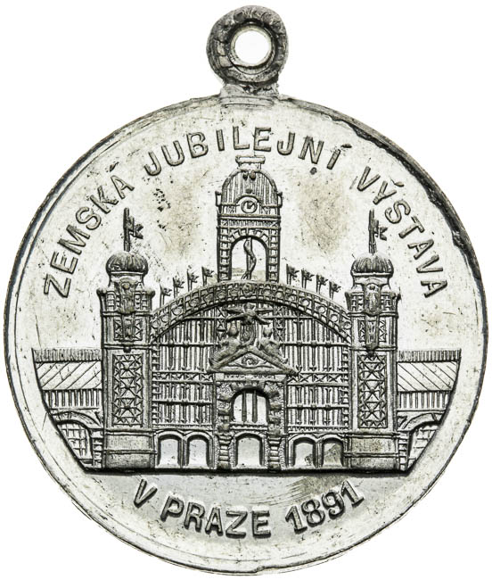 Medal 1891 - back
