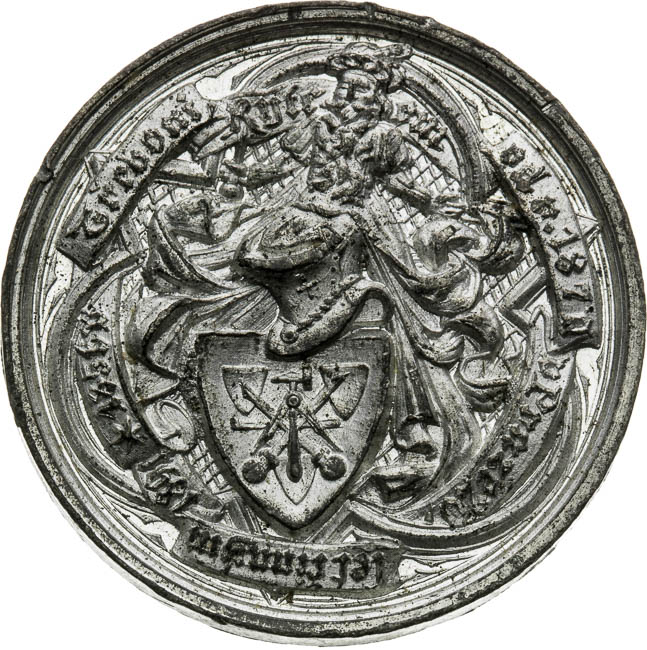 Medal 1891 - back