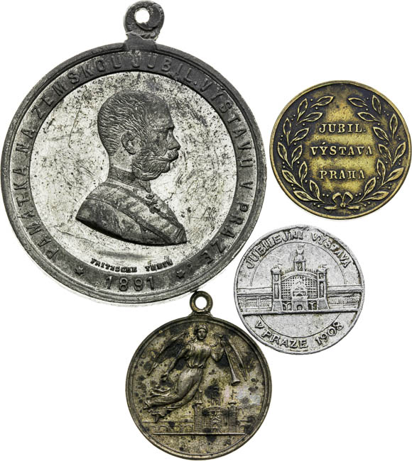 Medal 1891 (4 pcs) - front