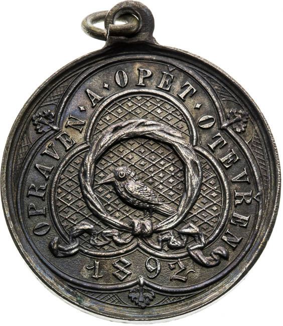 Silver medal 1892 - front