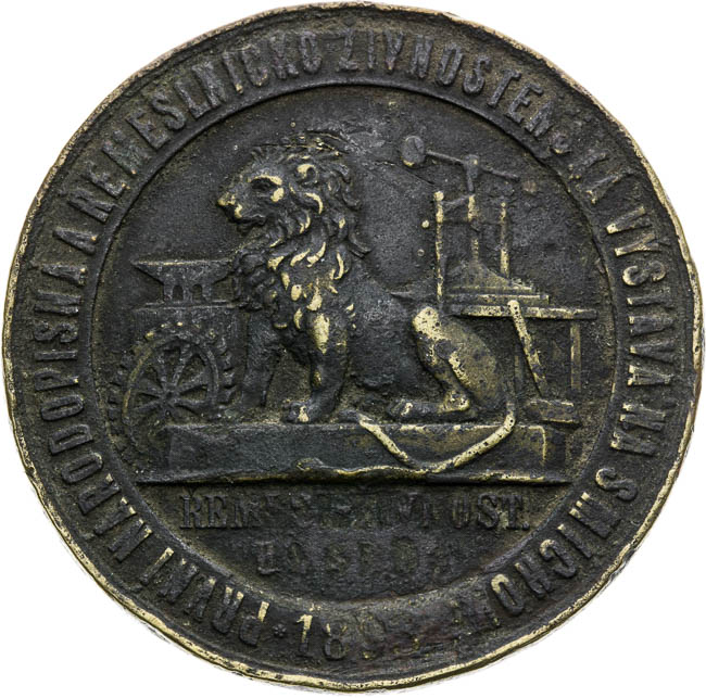 Medal 1893 - back