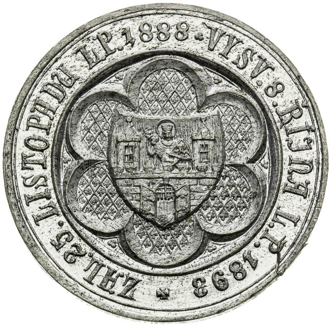 Medal 1893 - back