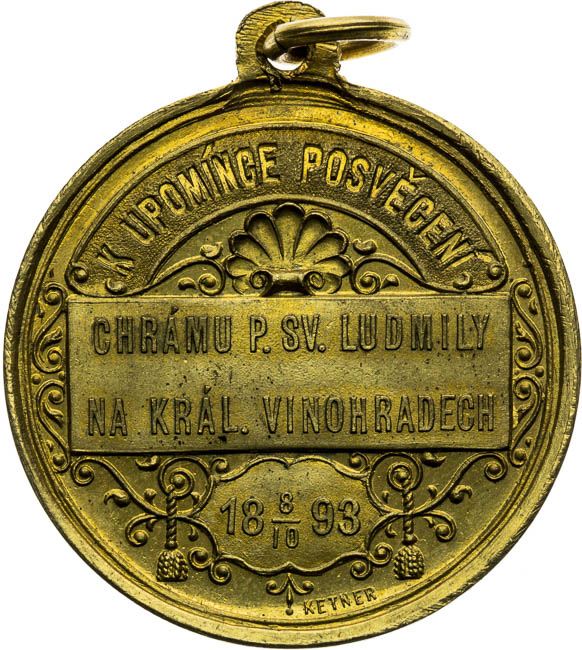Medal 1893 - back